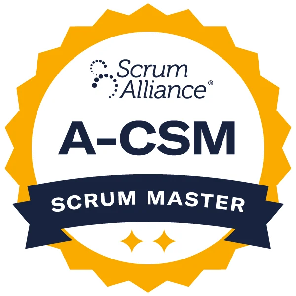 A-CSM (Advanced Certified Scrum Master) Badge — Scrum Alliance